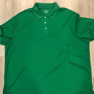 Lands' End Men's Outfitters  Green Polo Shirt